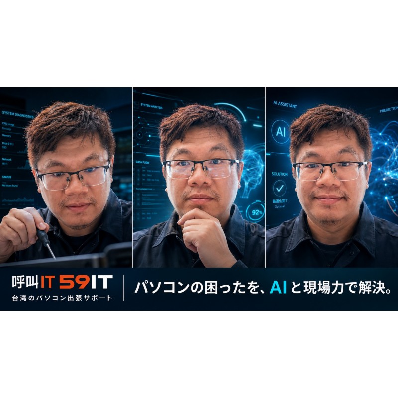 台湾・台北/新北の出張パソコン修理|Windows 11再インストール | 59IT 台湾・台北/新北の出張パソコン修理|Windows 11再インストール | 59IT