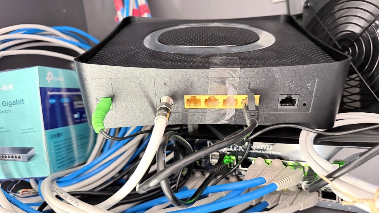 中嘉寬頻1G固定IP數據機LAN Port與防火牆接線檢查